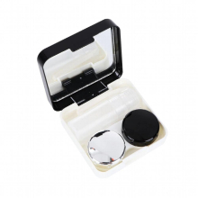 Lens Case Kit Portable Box Holder Travel Mirror Eye Container Lense Lensesmini Set Care