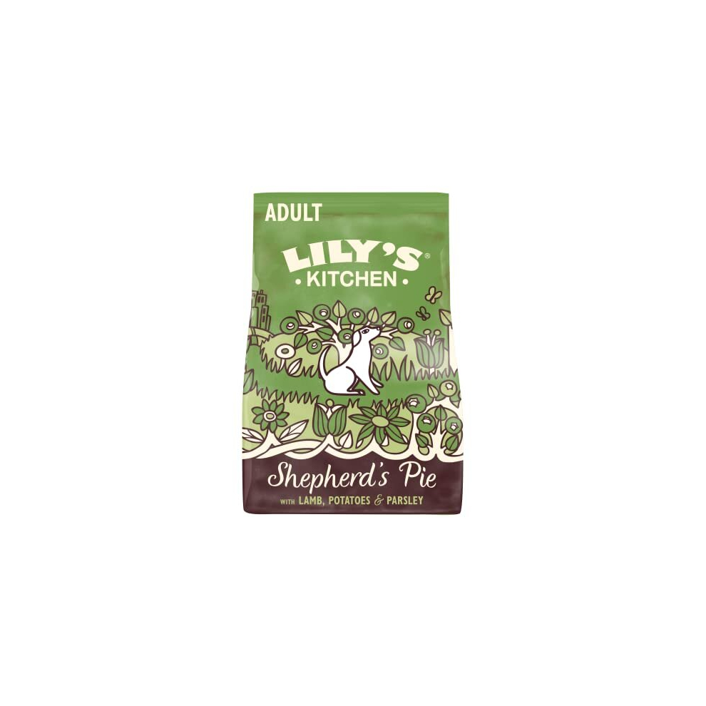 Lily's Kitchen Lamb Shepherd's Pie - Free Adult Dry Dog Food, 2.5Kg, 27% Fresh Lamb + 5% Lamb Liver - 180928/3196 Grain