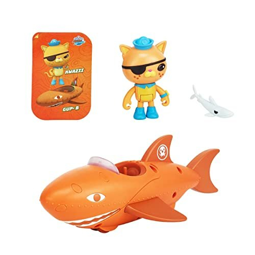 Octonauts 61106 Above & Beyond, Deluxe Toy Vehicle & Figure, Kwazii ...