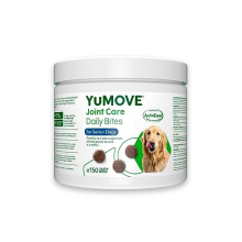 YuMOVE Daily Bites For Senior Dogs | High Strength Hip and Joint Supplement Designed for Older, Stiff Dogs, with Glucosamine, Chondroitin, Green