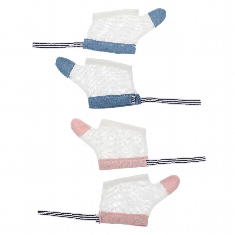 Sucking Thumb Stop Baby Gloves Guard Finger Kidsinfant Scratch Mittens Anti Fingers Protector Glove Newbornteething Nail Stopper