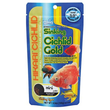 Hikari 3.5-Ounce Sinking Cichlid Gold Pellets for Pets, Mini