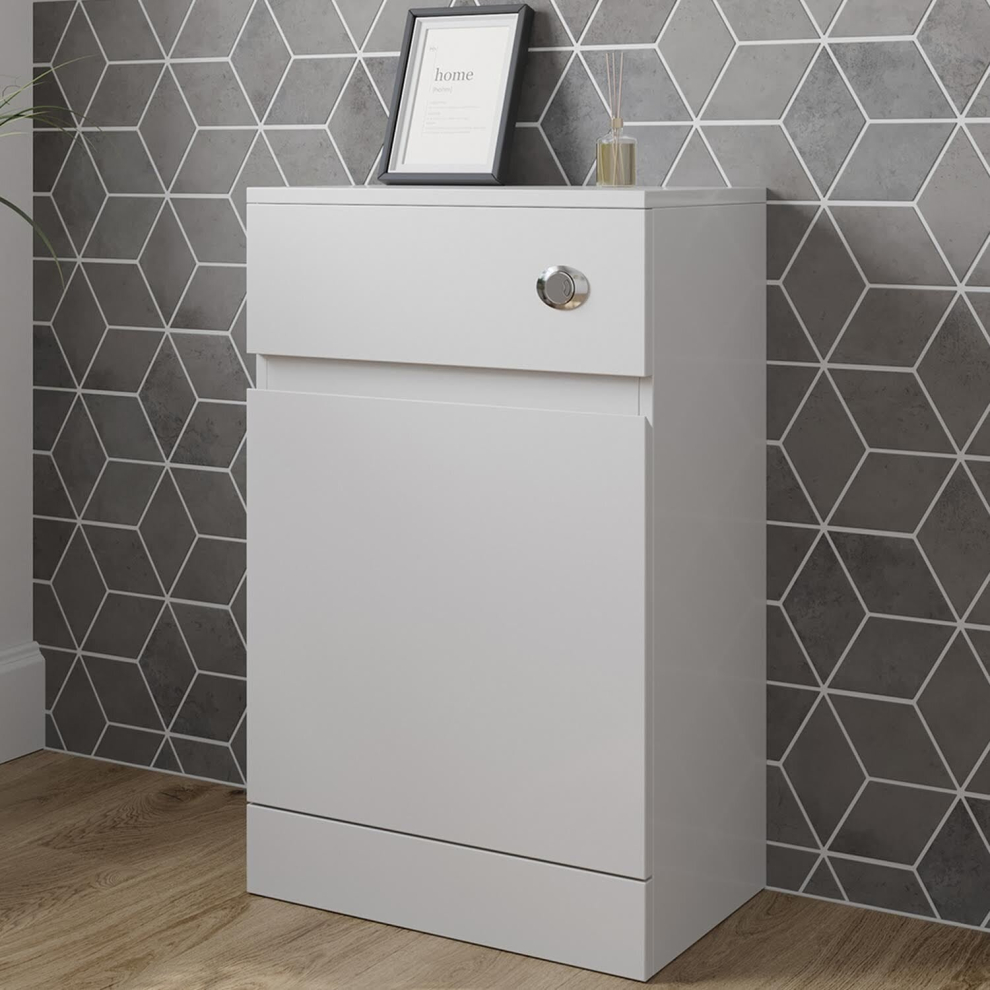 Artis White Gloss Back To Wall Toilet Unit - 500 X 320Mm 5056696006906
