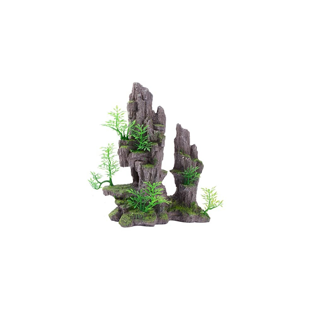 Toolzia Fish Tank Rockery Decorations Aquarium Stones Ornaments Fish Tank Rocks Accessories Aquarium Ornaments