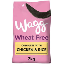 Wagg Complete Wheat Free Chicken Dry Dog Food 2kg, pack of 4