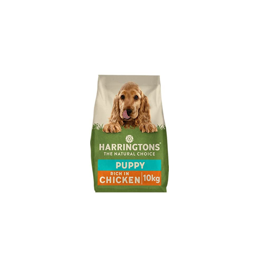 Harringtons Complete Dry Puppy Food Chicken & Rice 10kg - Made with All Natural Ingredients