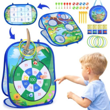 Corrit Toys 3-10 Year Old Boys?Kids Dart Board Set Dinosaur Toys Boys Outdoor Toys Garden Toys Gifts 3-10 Year Old Boys Boys Toys Age 3-10 Kids Toys