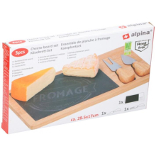 cheese board set 3 pieces 28,5x17cm
