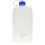15Ltr White Watercan Storage With Tap And Handle Plastic 2