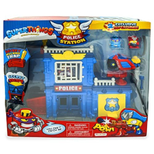 SUPERTHINGS Police Station ? Kaboom City Police Station. Contains 1 x exclusive vehicle and 2 x exclusive SuperThings
