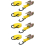 Tie down ratchet 4pc set 2