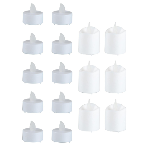 Grundig tea lights animated LED 3,7 cm white 16 pieces 1