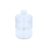 Alpina 2 Tier Stackable Glass Cookie Jar Decorative Sweet Container With Lid 8