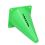 Set of 10 Dunlop Training Cones Plastic 8