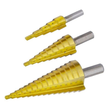 Rolson 48890 3pc Titanium Step Drill Set