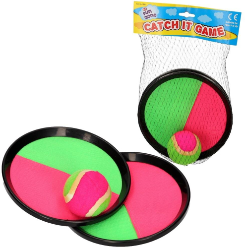 A to Z hook and loop Catch it Game with Ball Set Game Fun Beach Garden Play Toy