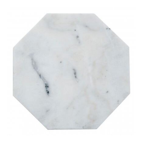 Premier Housewares White Marble Octagonal Trivet
