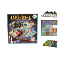 100 in 1 Classic Board Games Compendium Snakes Ladders Ludo Chess Checkers