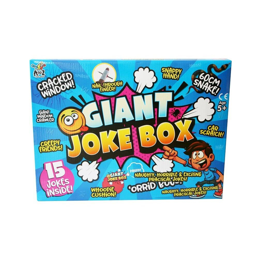 A To Z Giant Joke Box 15 Assorted Tricks Jokes Novelty Halloween Christmas