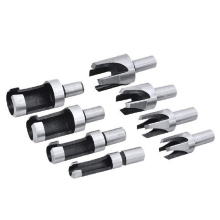 9.5mm Shank Wood Plug Cutter 8 Piece Set - Pieces Rolson 4859 New Brand Drill - wood plug cutter 8 pieces rolson 48598 new brand drill set carpentry