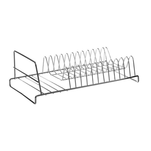 12 Plate Dish Drainer - Chrome