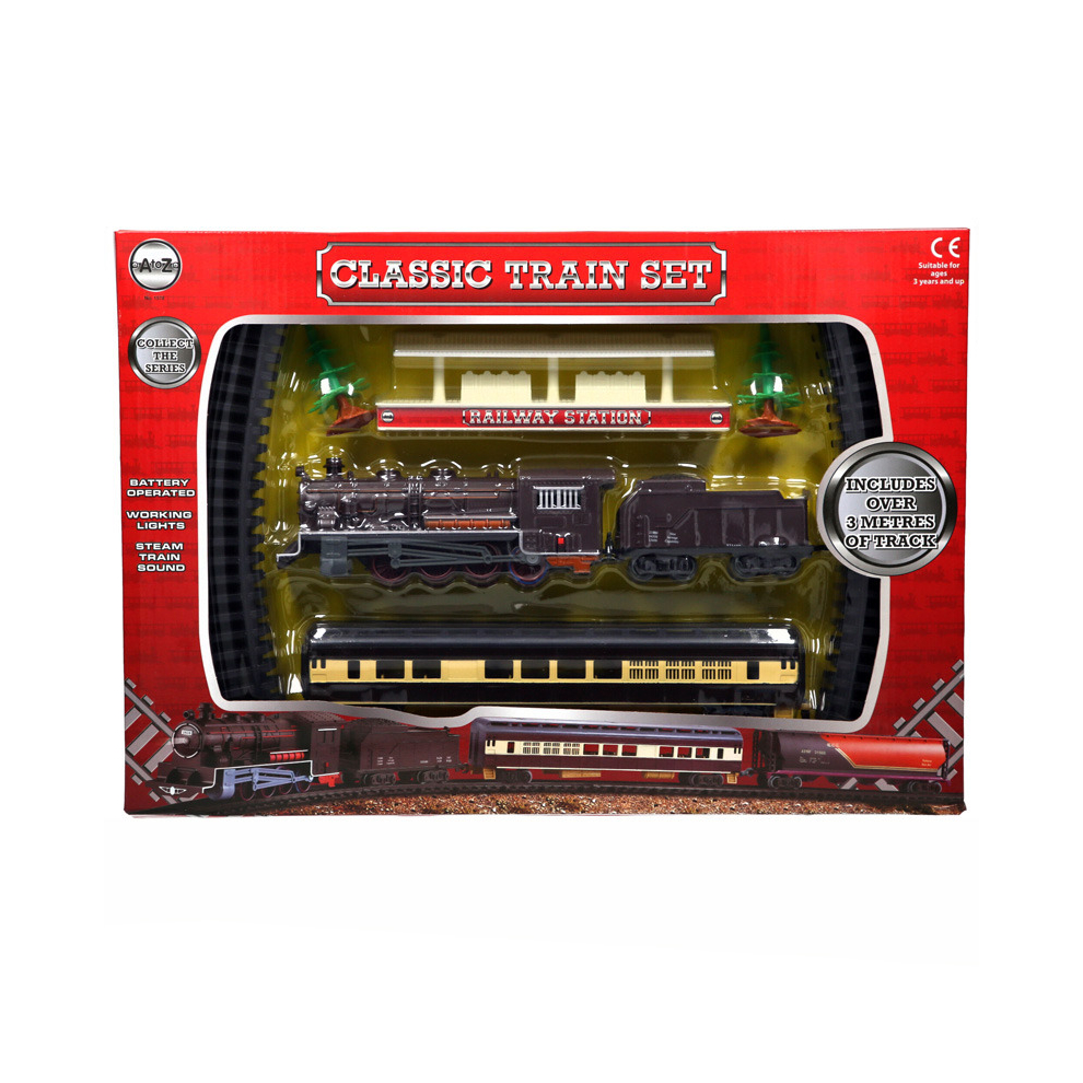 Classic Train Set Battery Operated