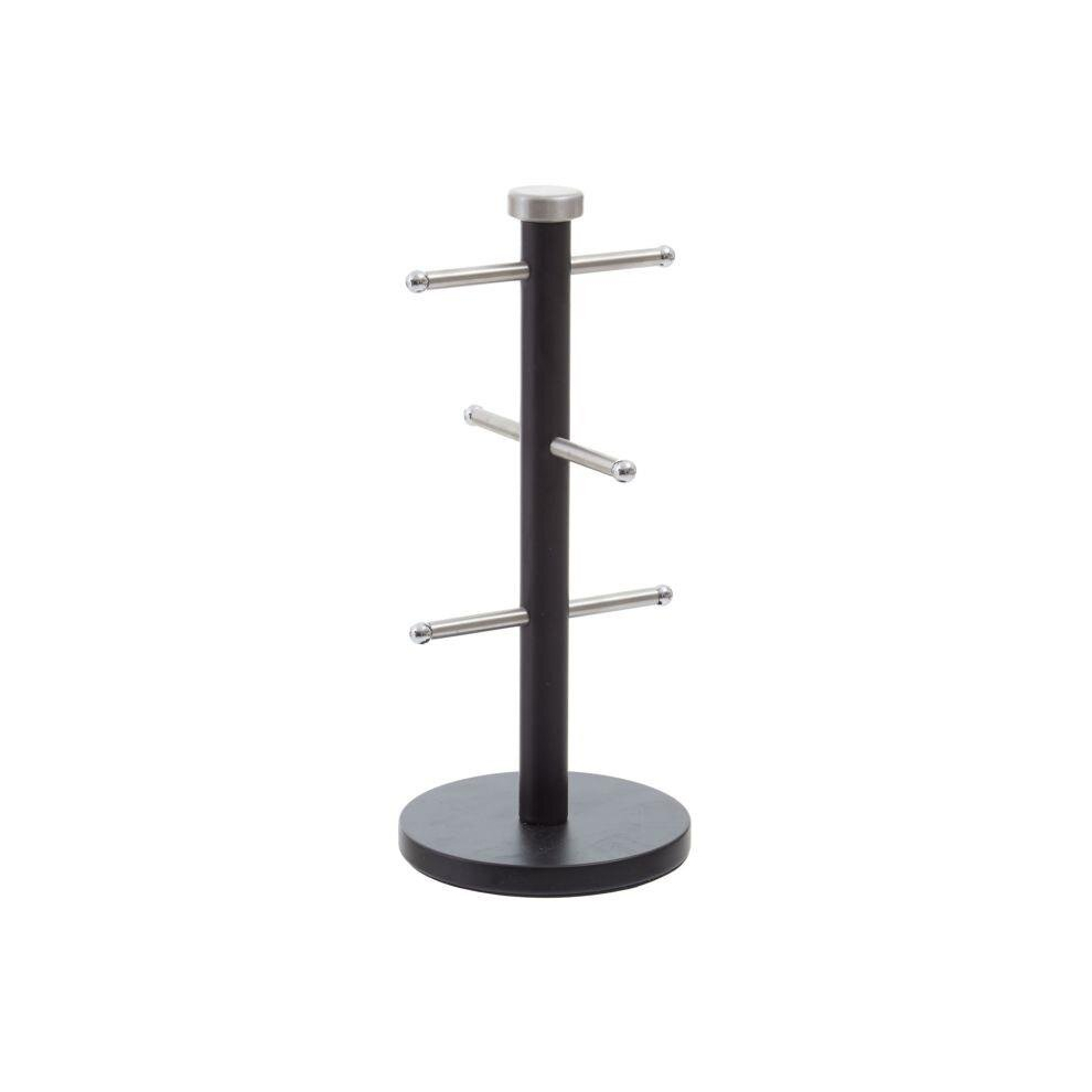 Premier Housewares 6 Cup Mug Tree - Black