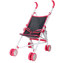 Children toy baby doll folding push chair Buggy Pink