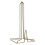 Premier Housewares Vertex Kitchen Roll Holder - Gold 1