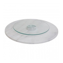 Round Marble rotating tray Classical Addition