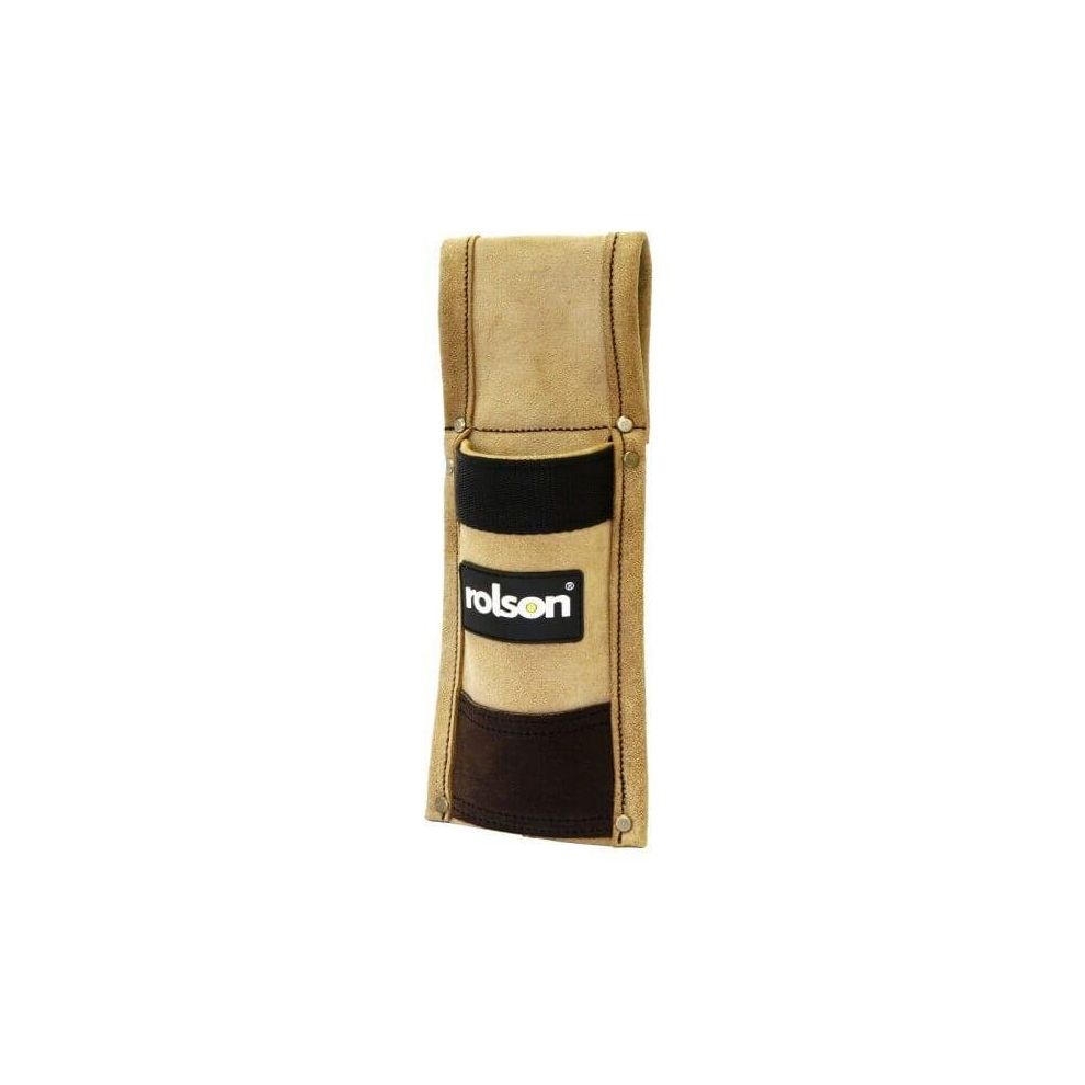 Spirit Level Holder Scaffold Tool Frog Holster Belt Leather Pouch Rolson 68579 5029594685795