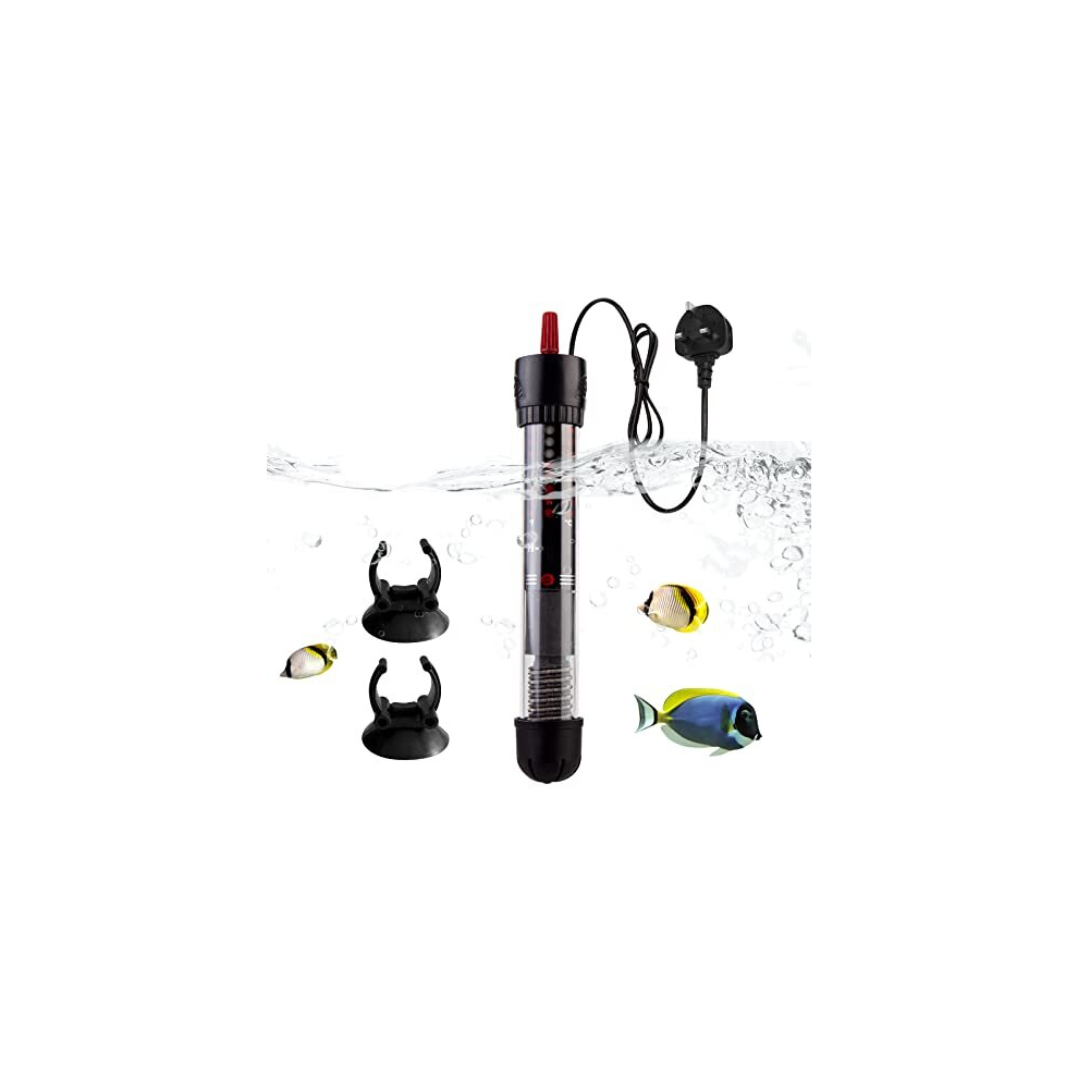 Vaileal Aquarium Heater - 300w Fish Tank Heater, Submersible Heater Thermostat, Fish and Turtle Tank Heater, Fresh Water and Seawater Water