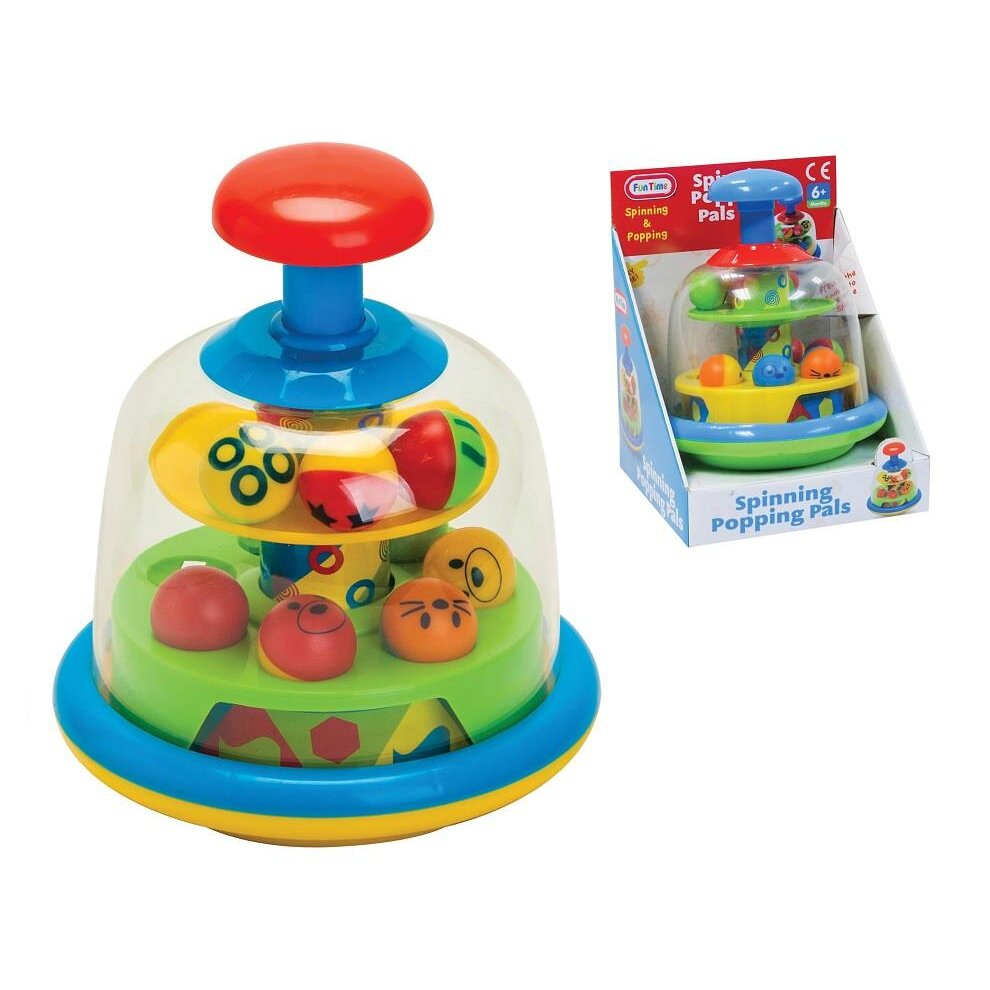 Funtime Spinning Popping Pals Toy [baby Product] - Baby Product -  spinning baby pals popping funtime toy product