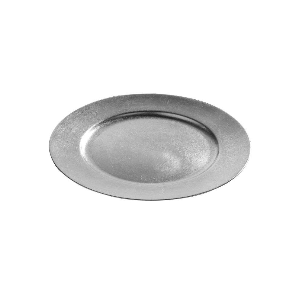 Premier Housewares Silver Decorative Charger