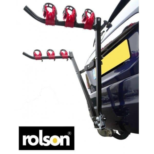 Universal heavy Duty Foldable 3 Bike Carrier Rack 2