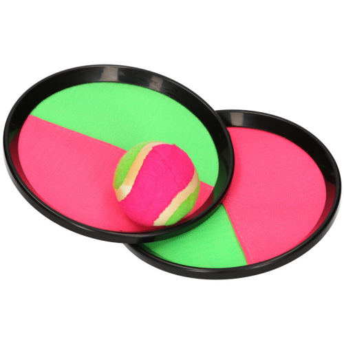 A to Z hook and loop Catch it Game with Ball Set Game Fun Beach Garden Play Toy 1