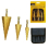 Rolson Rolson 48890 3pc Titanium Step Drill Set 3