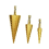 Rolson Rolson 48890 3pc Titanium Step Drill Set 4