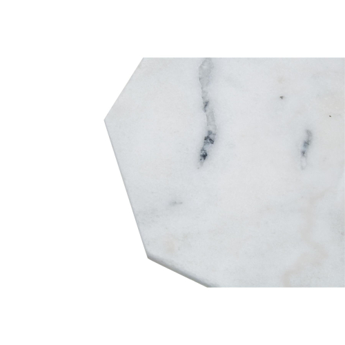 Premier Housewares White Marble Octagonal Trivet 1