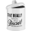 Premier Housewares Pun and Games Biscuit Canister, White 3