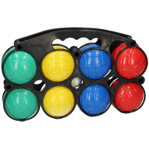 8 Boules Set Plastic Garden Family Game 1