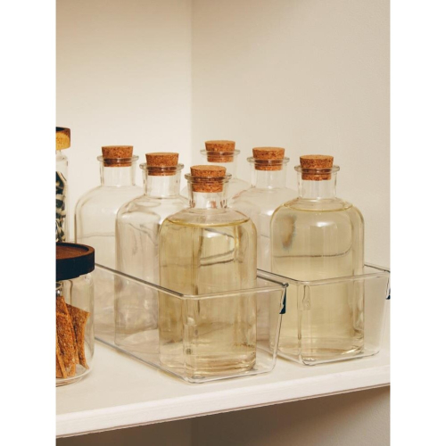 Premier Housewares Tromso 6Pcs Round Clear Glass Jars 1