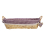 Oblong Bread Basket Purple 4