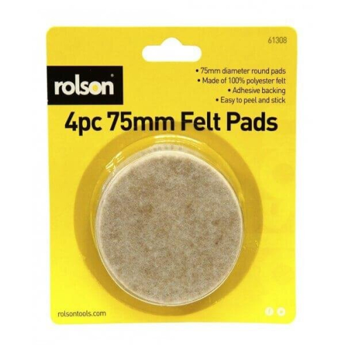 4 Piece 75Mm Felt Pads 1
