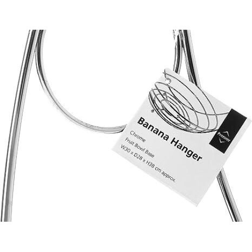 Premier Housewares Chrome Wire Fruit Bowl & Banana Hanger 2