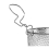 Premier Housewares Deep Fryer Basket, Tin Plated Steel, Double Handles 3
