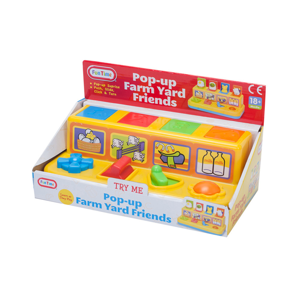 Pop up farm toy online