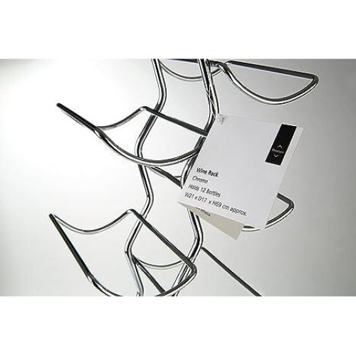 Chrome Wire 6 Tier Wine Rack 2