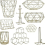 Premier Housewares Vertex Kitchen Roll Holder - Gold 3