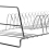 Premier Housewares 12 Plate Dish Drainer - Chrome 3